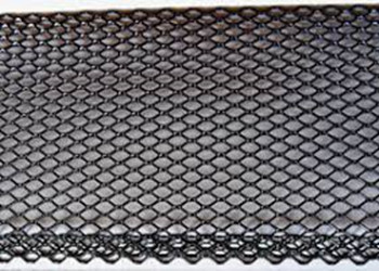 PVC Coated Micro Mesh Gutter Guards Rust Proof With 4mm Holes Flammability Index Of Zero